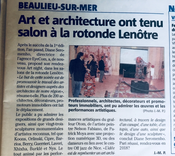 NICE MATIN-ART NIGHT