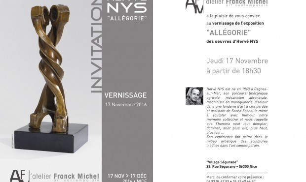 Expo Hervé NYS 17/11 > 17/12  –  Communiqué de presse EYECOM