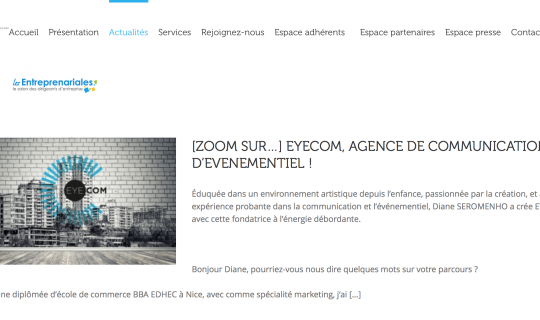 EYECOM, Interview UPE06