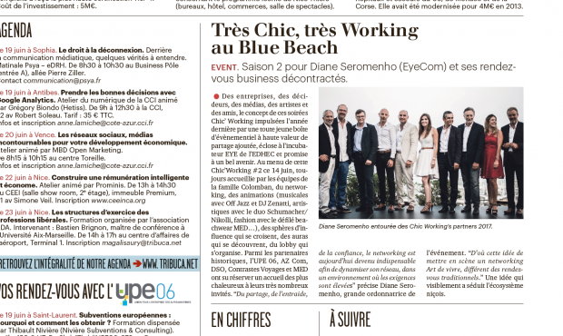 Chic’ Working #2 – Une large promotion auprès des médias