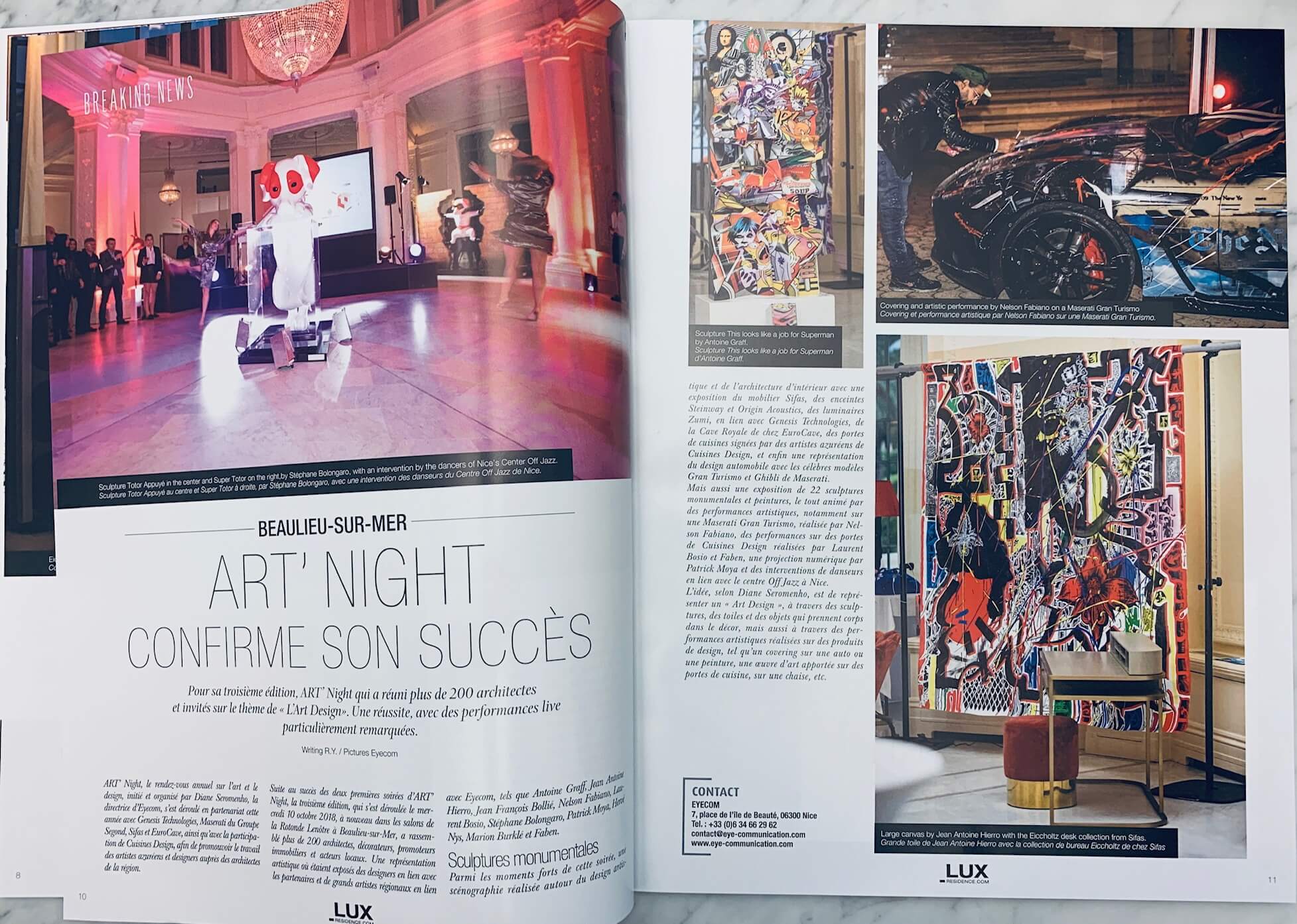 ARTICLE LUX RESIDENCE – ART-NIGHT